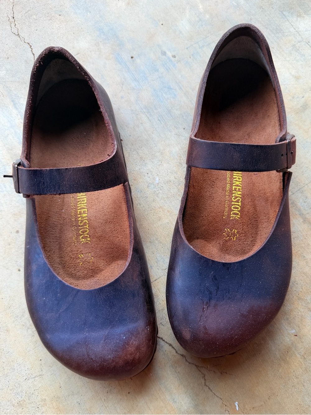 Birkenstock 39 100% Leather Montova New